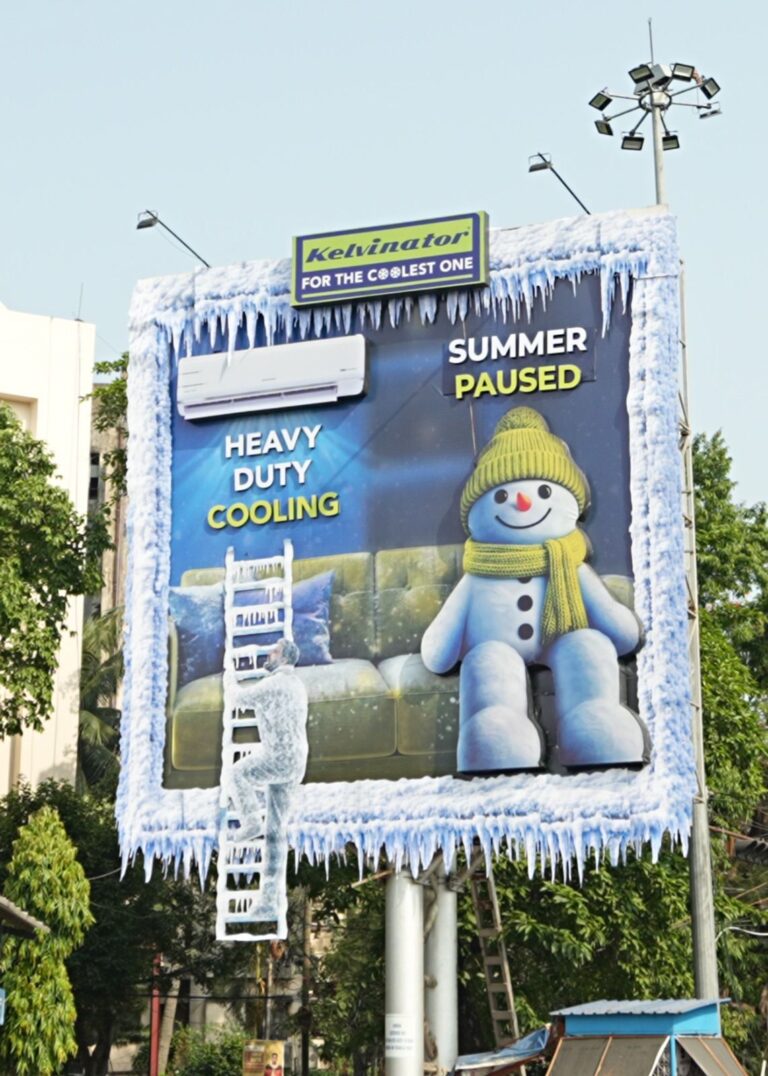 Kelvinator Turns up the Cool Factor this summer with its Disruptive ‘Summer Paused’ 3D OOH Innovation