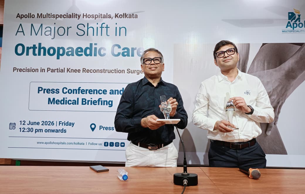 Apollo Multispecialty Hospitals, Kolkata, Ushers in a New Era of Orthopedic Care with Precision Partial Knee Reconstruction