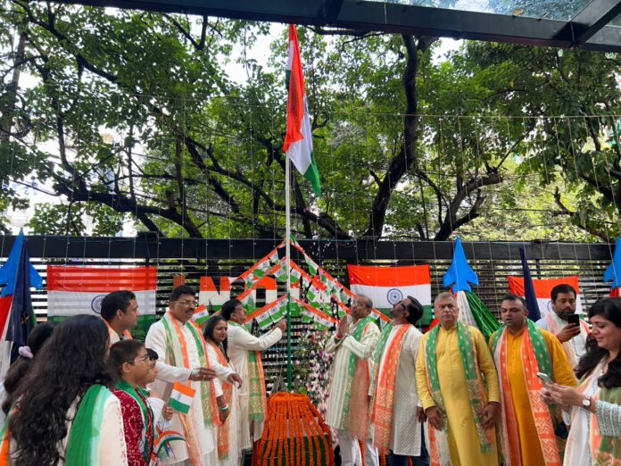 Hindustan Club Celebrates 80th Independence Day with Patriotic Spirit and Participation of Dakshini Prayaash Children