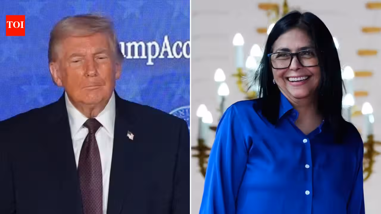 Trump to meet Venezuela acting president Delcy Rodriguez, first since Maduro’s removal