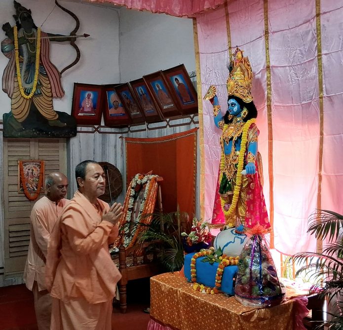 শ্রীশ্রী জন্মাষ্টমী মহোৎসব ঘিরে সপ্তাহব্যাপী অনুষ্ঠান ভারত সেবাশ্রম সঙ্ঘে