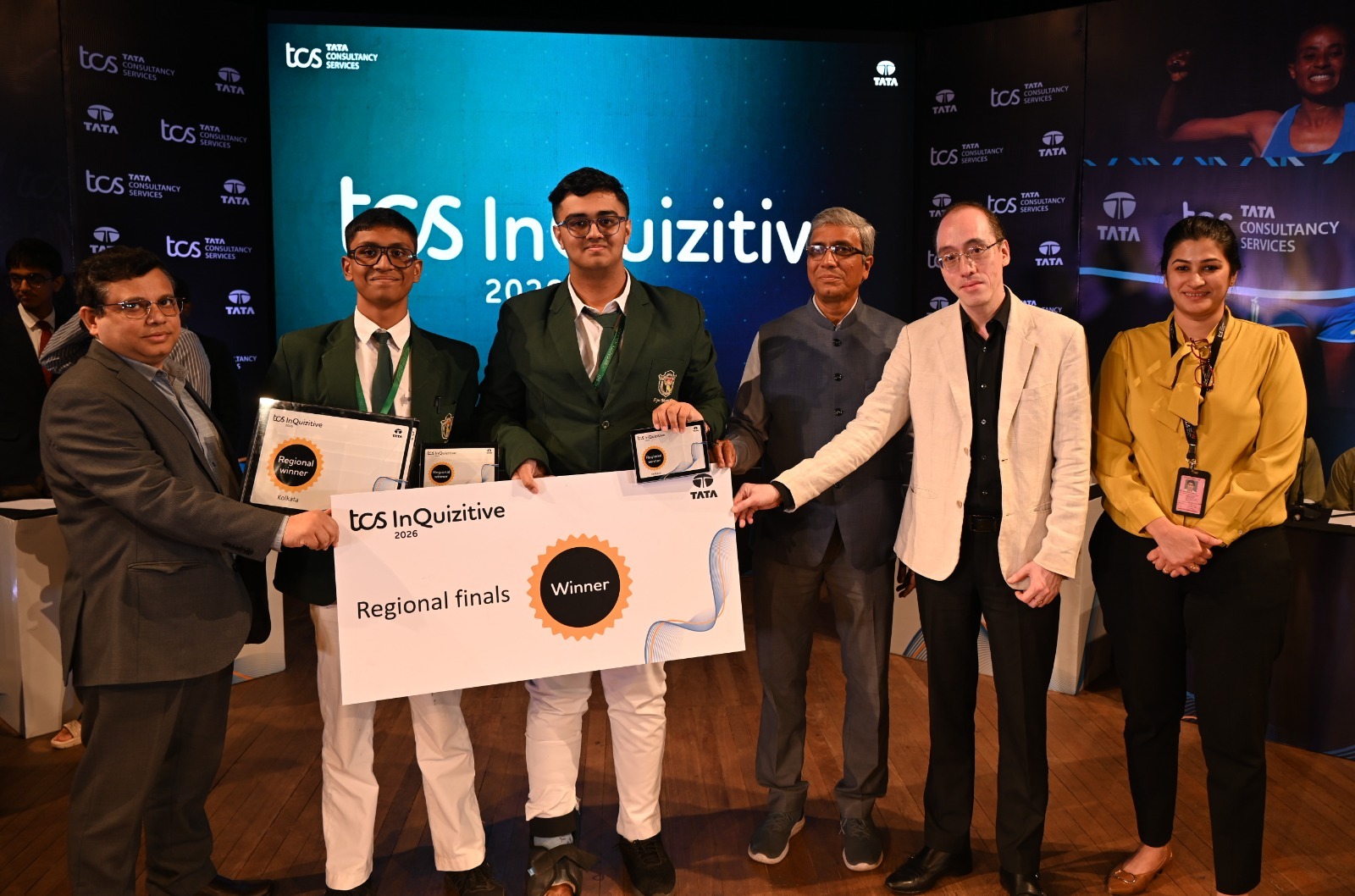 Delhi Public School Wins the Kolkata Edition of TCS InQuizitive 2026 Delhi Public School Wins the Kolkata Edition of TCS InQuizitive 2026