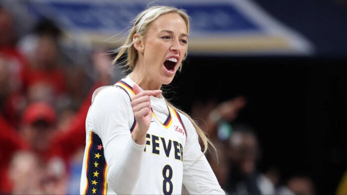 Colin Cowherd Calls Sophie Cunningham WNBA ‘S*x Symbol’ As Fever Star Embraces The Comment | NBA
