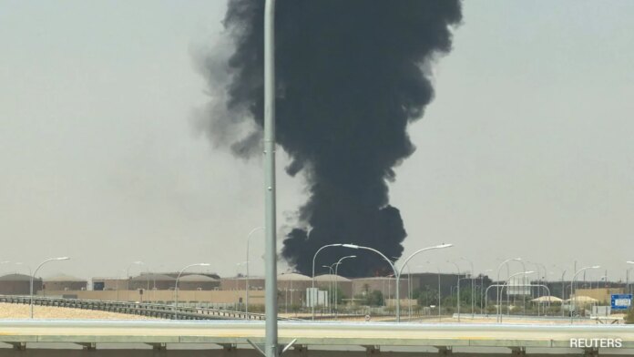 After Fire Near Riyadh Airport, Houthis Say They Targeted “Sensitive Sites”