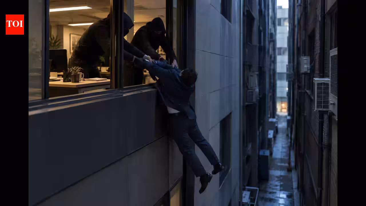 Italian banker was ‘dropped to his death by mistake’ when thugs dangled him out of his office window ‘only to threaten’