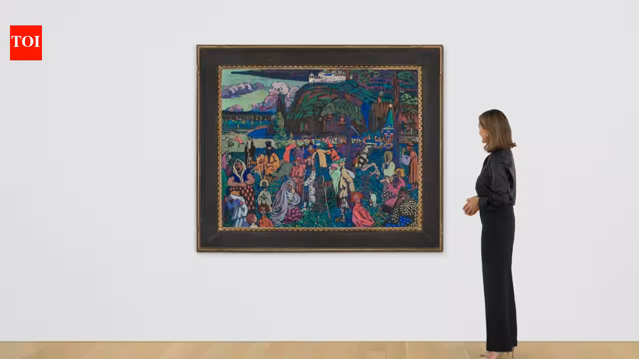A Kandinsky masterpiece stolen by the Nazis in 1940 was returned to the heirs of its Jewish owners in 2023; the 1907 painting has now sold at auction for nearly million A Kandinsky masterpiece stolen by the Nazis in 1940 was returned to the heirs of its Jewish owners in 2023; the 1907 painting has now sold at auction for nearly million