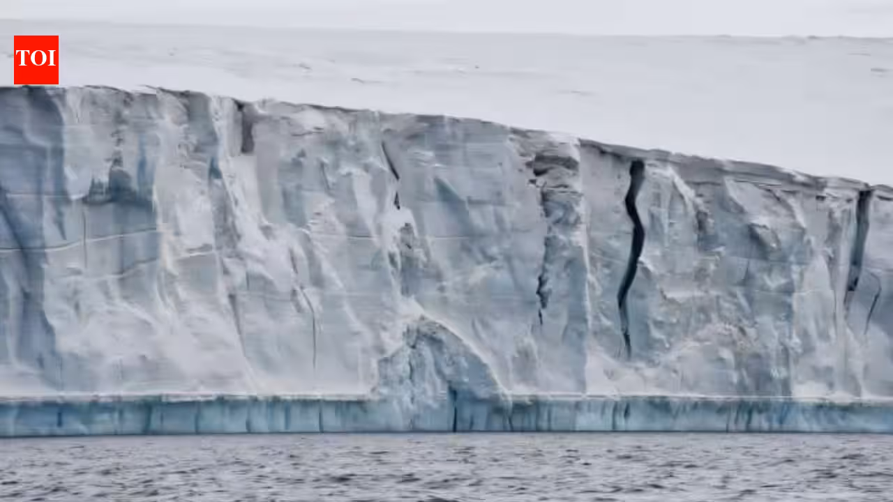 Scientists tracked glacier cliffs using 15,330 satellite observations and found a surprise: some retreated faster than predicted but then stabilized instead of collapsing endlessly