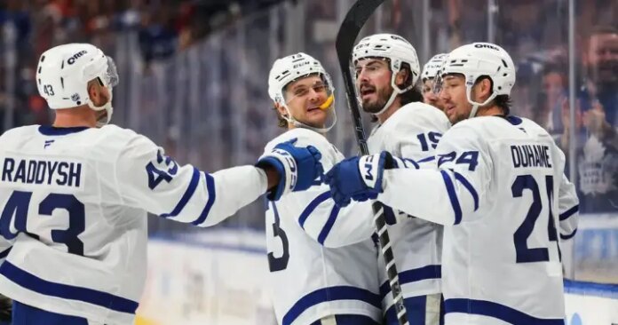 Energized Leafs continue hot roll with 7-2 win