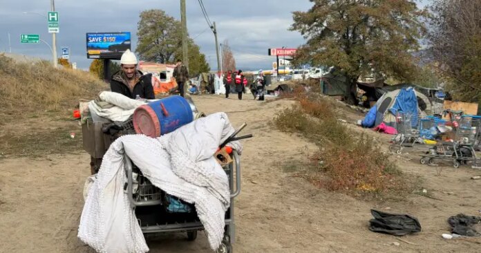 Eviction day at contentious homeless encampment in Penticton – Okanagan