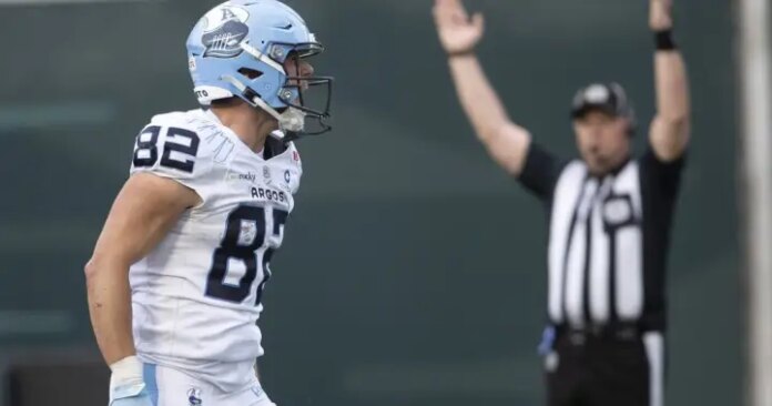 Kahmann enjoying solid rookie season with Argos