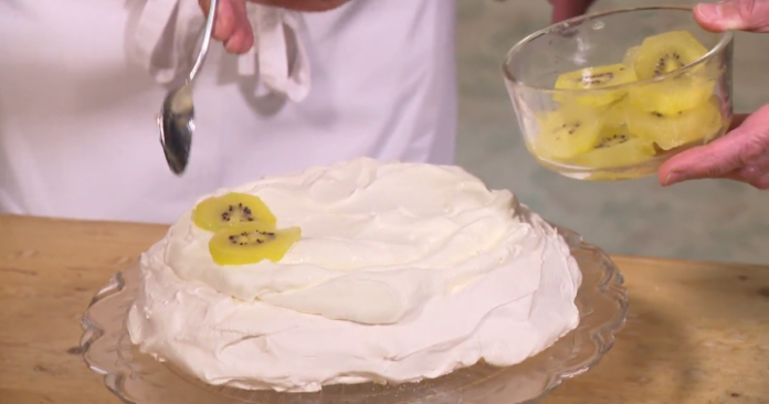 Favourite Family Recipe: Helen’s kiwi pavlova – BC