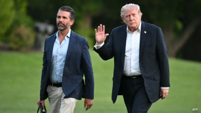 Donald Trump’s Son Donald Trump Junior Warned Him Against Dragging US Into War With Middle East: Report