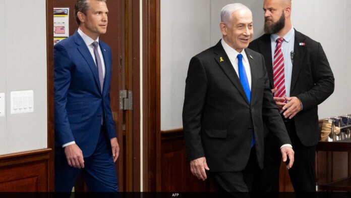 Pete Hegseth Meets Netanyahu In Unannounced Visit To Israel: Report Pete Hegseth Meets Netanyahu In Unannounced Visit To Israel: Report