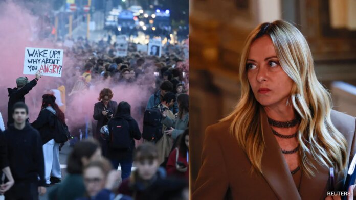 Over 5,000 Soldiers Guard Milan Thousands March Across Italian Cities milan rome europe